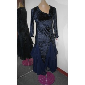 DRESS BLUE ROSE