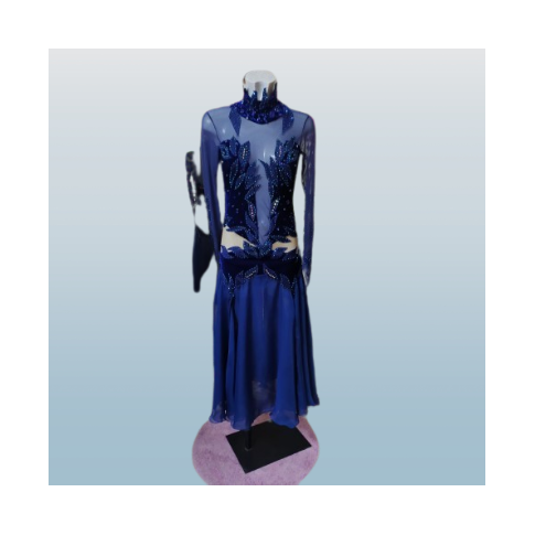 ABITO PERLA BLU