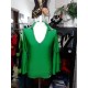 CAMICIA ONDE VERDE