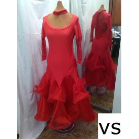 STANDARD ORGANZA ROSSA