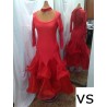 STANDARD ORGANZA ROSSA